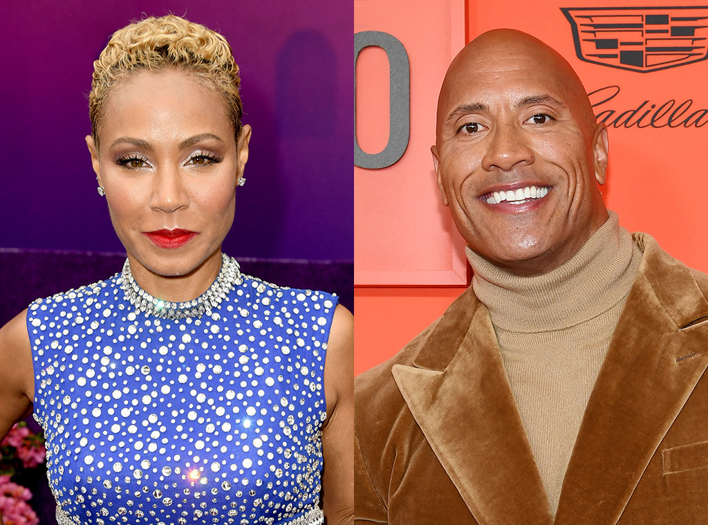 Jada Pinkett Smith, Dwayne Johnson, The Rock Jada Pinkett Smith, Dwayne Johnson, The Rock